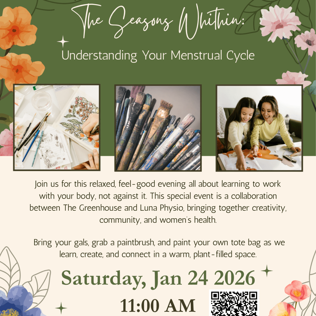 The Seasons Within: Understanding Your Menstrual Cycle | Saturday, Jan 24th