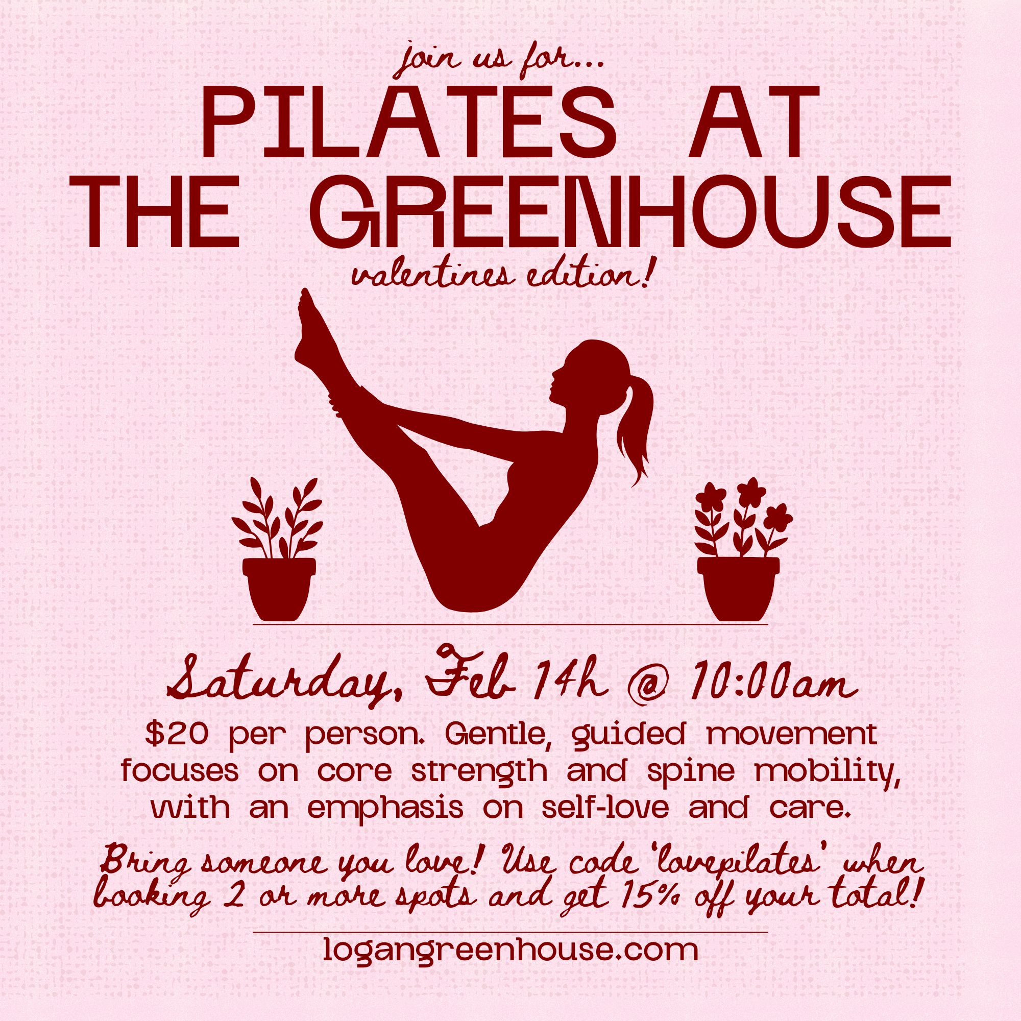 Valentine's Pilates | Saturday, February 14th